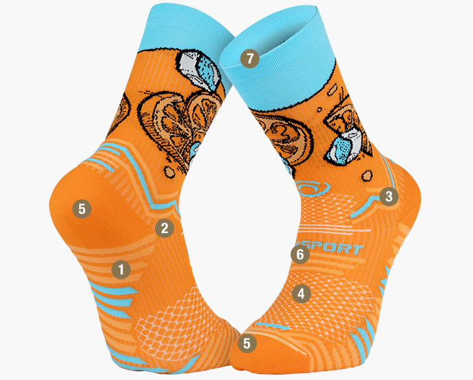 Socks TRAIL ULTRA NUTRISOCKS Oktoberfest
